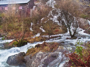 A friend's Mill in Danger from the Feeding Stream