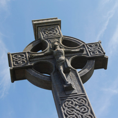 Ancient Cross on Bardsey Island 