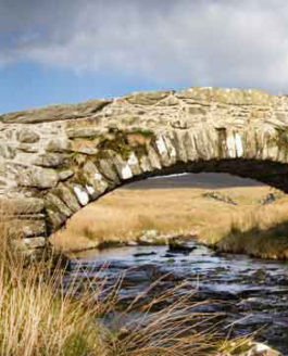Walk Along Ancient Way in North Wales